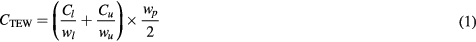 Equation (1)