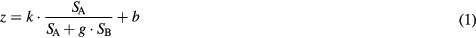 Equation (1)