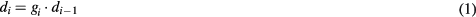 Equation (1)