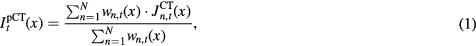 Equation (1)