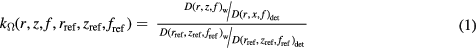 Equation (1)