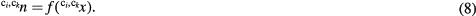 Equation (8)