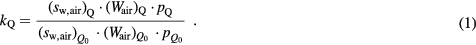 Equation (1)