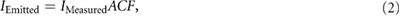 Equation (2)