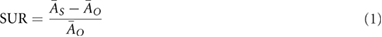 Equation (1)