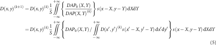 Equation (5)