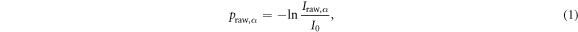 Equation (1)