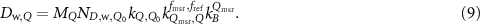 Equation (9)