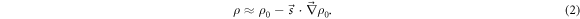 Equation (2)
