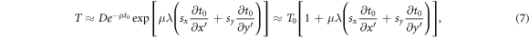 Equation (7)