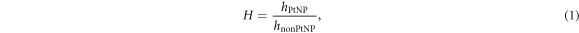Equation (1)