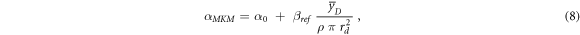 Equation (8)
