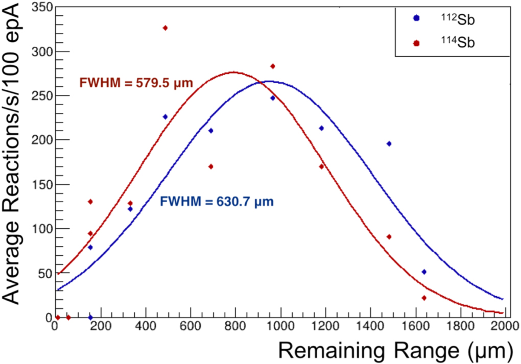Range verification in heavy-ion therapy using a hadron tumour marker ...