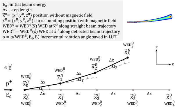 A fast analytical dose calculation approach for MRI-guided proton ...