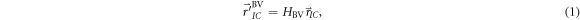Equation (1)