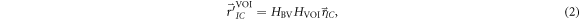 Equation (2)