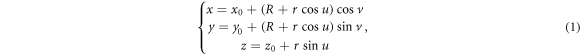 Equation (1)