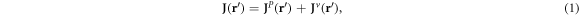 Equation (1)