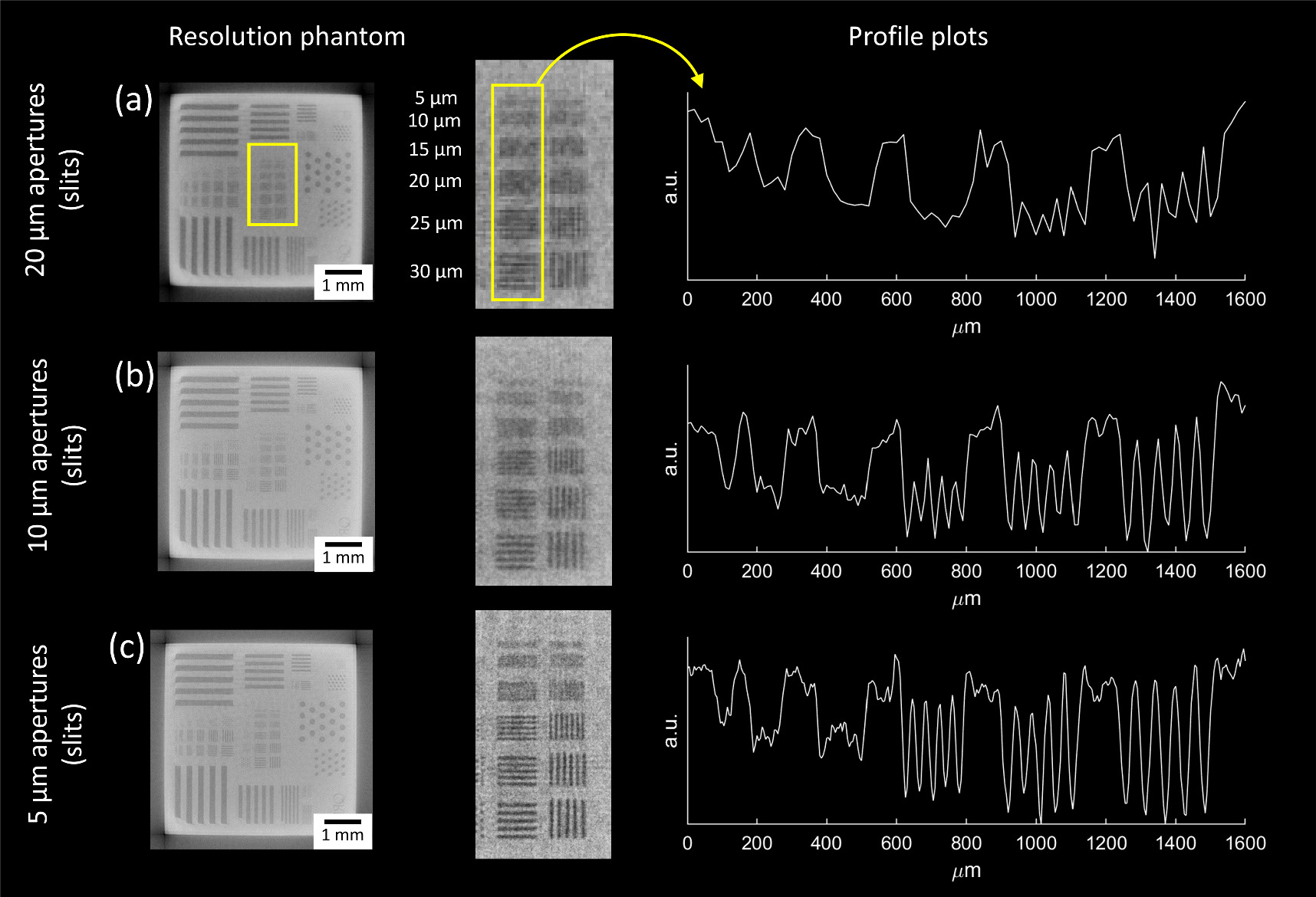 Phase contrast micro-CT with adjustable in-slice spatial resolution at ...