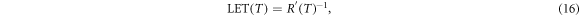 Equation (16)