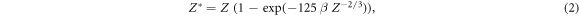 Equation (2)
