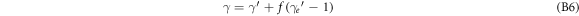 Equation (B6)