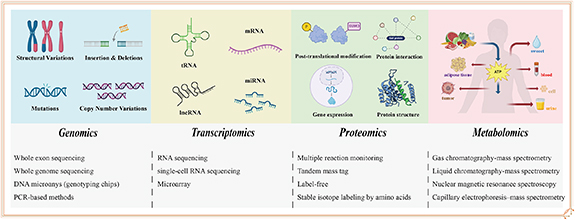 Research and application of omics and artificial intelligence in cancer ...