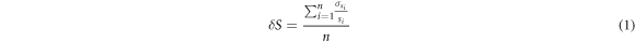 Equation (1)