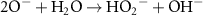 $2}^ - } + }_}}} \to }}_2}^ - + }}^ - }$