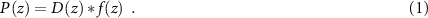 Equation (1)