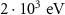 $2\cdot10^3~\textrm$