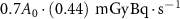 $0.7 \cdot \left(  \right)}\,} \cdot }^}$