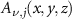 $A_(x,y,z)$