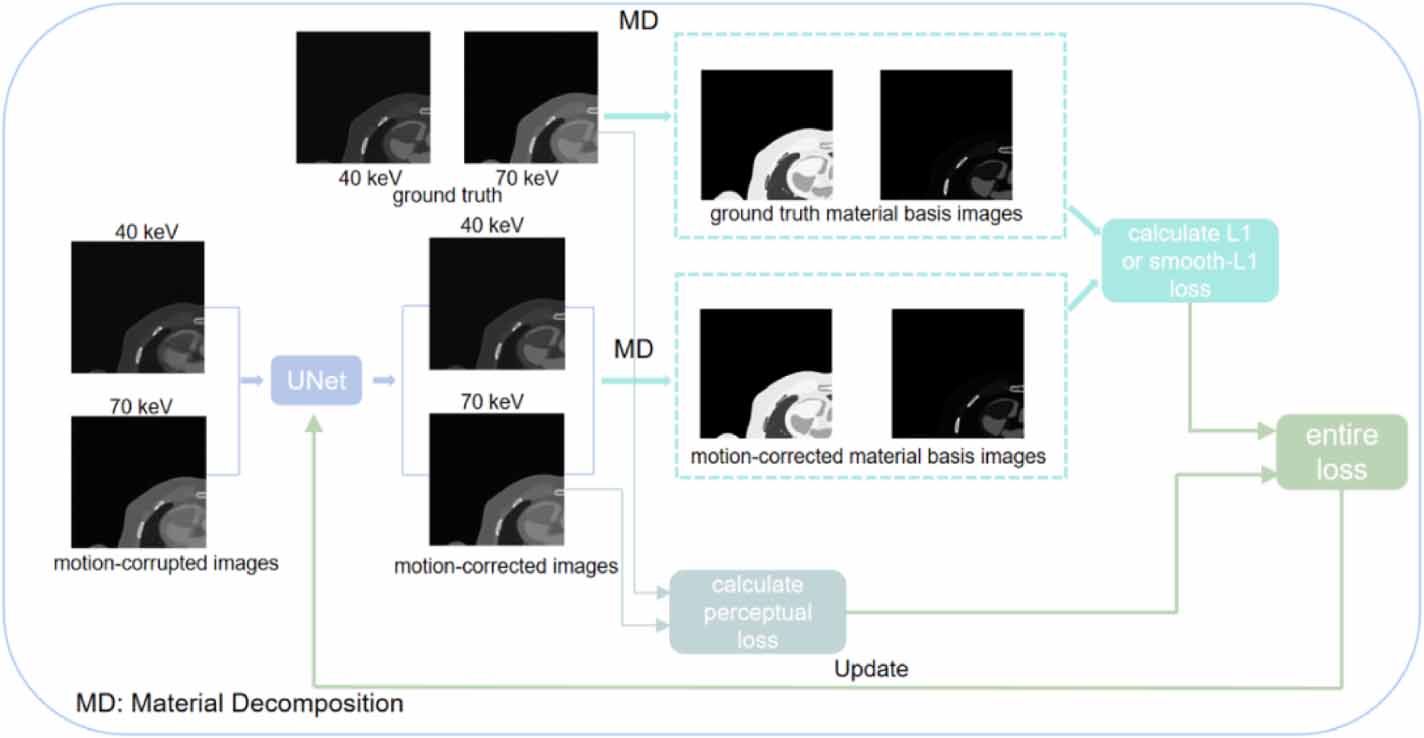 Deep-learning-based spectral motion artifact correction on photon ...