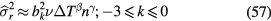 Equation (57)