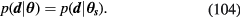 Equation (104)