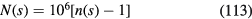 Equation (113)