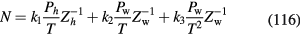 Equation (116)