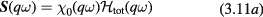 Equation (3.11a)