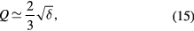 Equation (15)