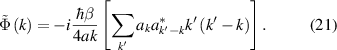 Equation (21)