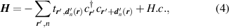 Equation (4)