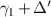 $\gamma_1+\Delta^{^{\prime}}$