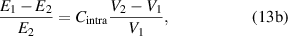 Equation (13b)