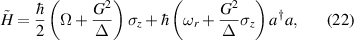 Equation (22)