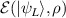 $\mathcal{E}(| \psi_L \rangle,\rho)$