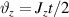 $\vartheta_z = J_zt/2$