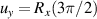 $u_y = R_x(3\pi/2)$