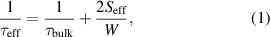 Equation (1)