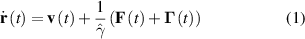 Equation (1)